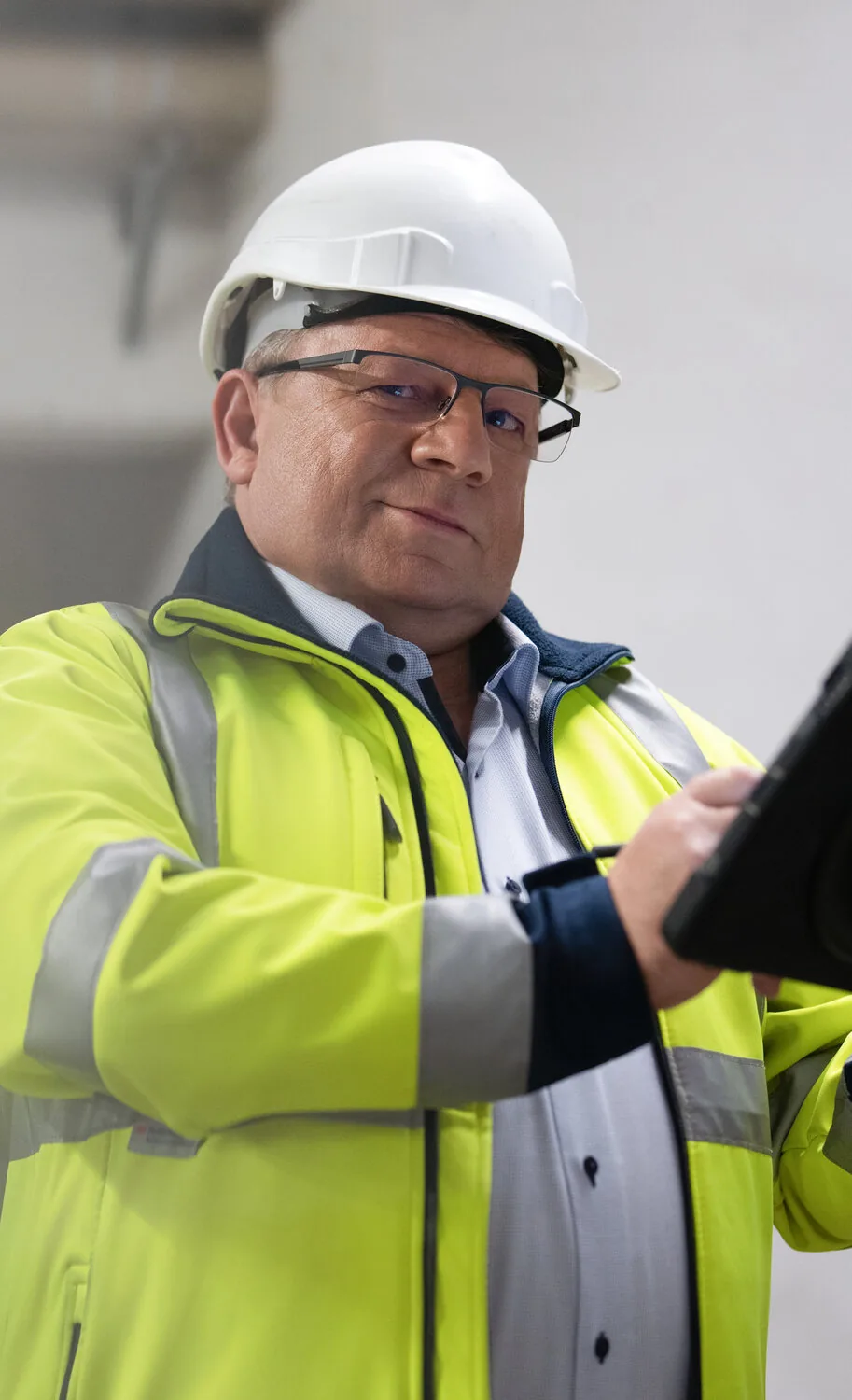 SFH-Bauleiter vor Ort